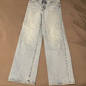 Levi’s Ribcage Straight Denim Jeans
